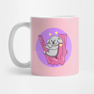 Cute Girl Koala On Tree Mug